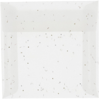 Heavy Metal Translucent 28lb 6 1/2 x 6 1/2 Square Envelopes