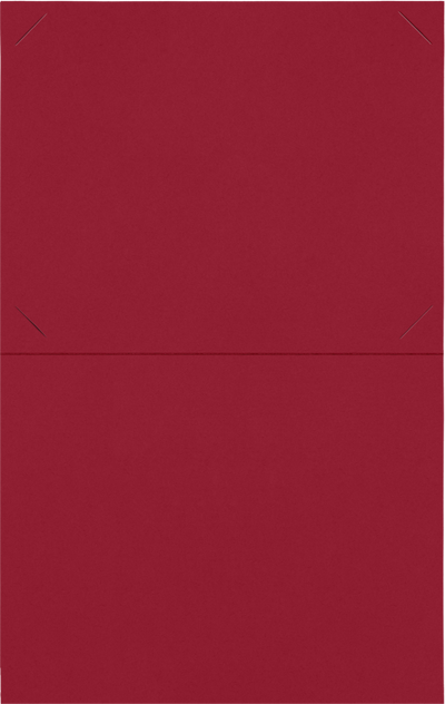 Red Hopsack 9 1/2 x 12 Certificate Holders