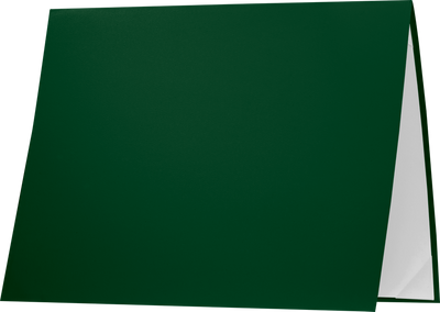 Dark Green 8 1/2 x 11 Leatherette Certificate Document Holders
