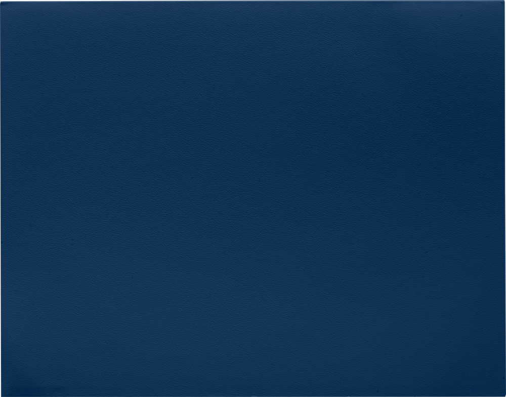 Royal Blue 8 1/2 x 11 Leatherette Certificate Document Holders