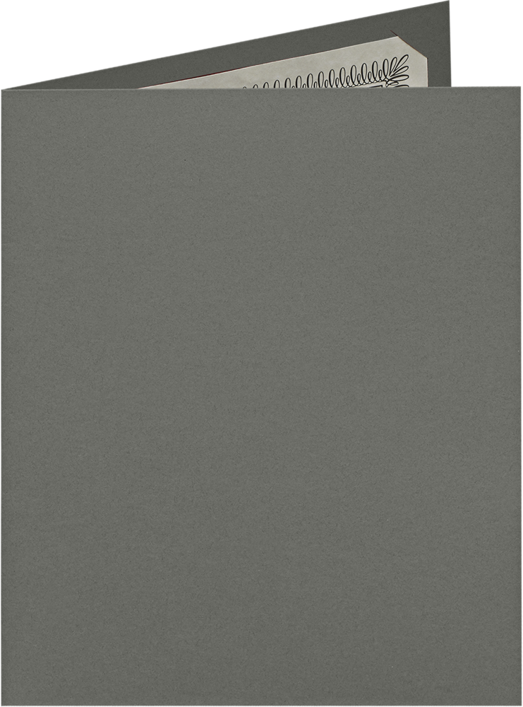 Dark Gray 9 1/2 x 12 Certificate Holders