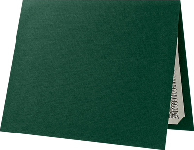 Deep Pine Linen 9 1/2 x 12 Certificate Holders