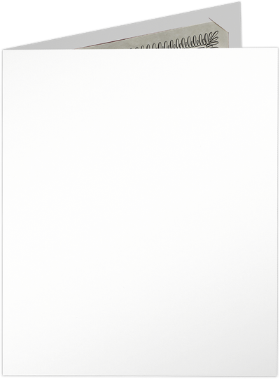 White Semi-Gloss 9 1/2 x 12 Certificate Holders