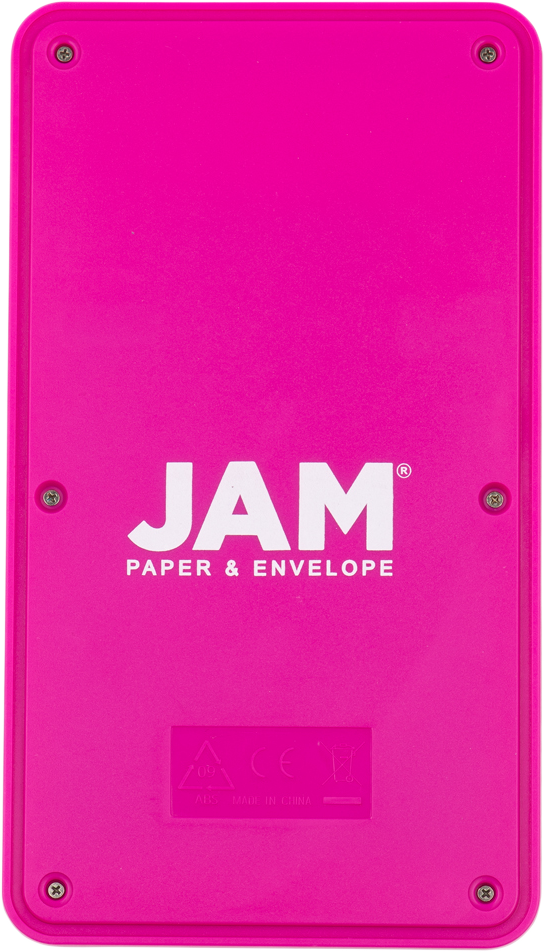 Fuchsia Pink Desktop 10 Digit LCD Display Calculator