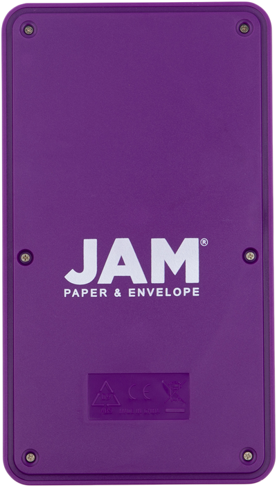 Purple Desktop 10 Digit LCD Display Calculator