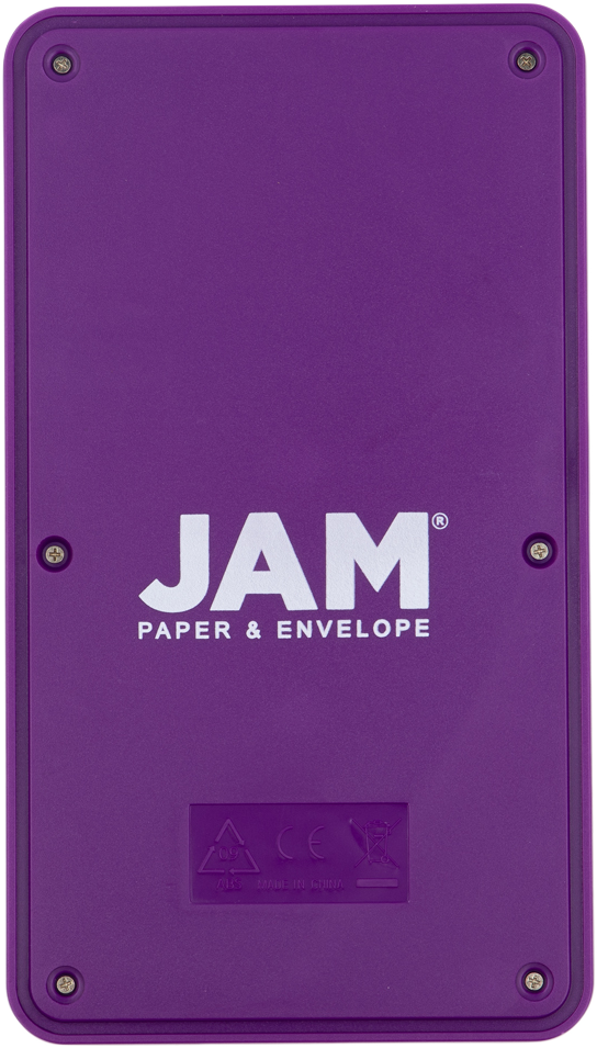 Purple Desktop 10 Digit LCD Display Calculator