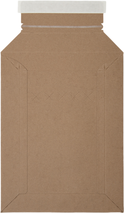 Brown Kraft 130lb 9 3/4 x 12 3/4 Heavy Duty Photo Mailer with Peel & Seal