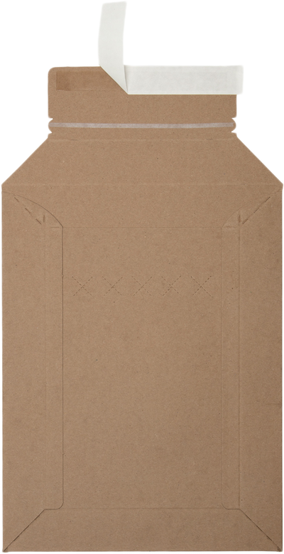 Brown Kraft 130lb 9 3/4 x 12 3/4 Heavy Duty Photo Mailer with Peel & Seal