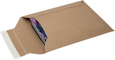 Brown Kraft 130lb 9 3/4 x 12 3/4 Heavy Duty Photo Mailer with Peel & Seal