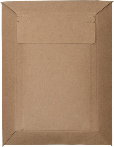 Brown Kraft 130lb 9 3/4 x 12 3/4 Heavy Duty Photo Mailer with Peel & Seal