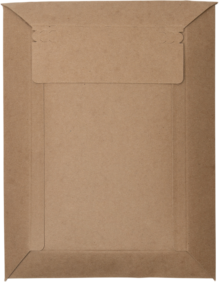 Brown Kraft 130lb 9 3/4 x 12 3/4 Heavy Duty Photo Mailer with Peel & Seal