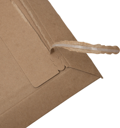 Brown Kraft 130lb 9 3/4 x 12 3/4 Heavy Duty Photo Mailer with Peel & Seal