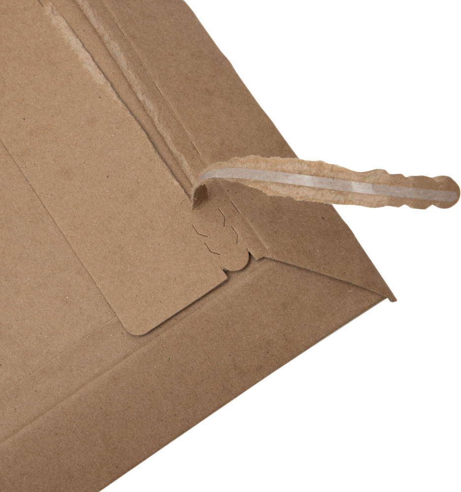 Brown Kraft 130lb 9 3/4 x 12 3/4 Heavy Duty Photo Mailer with Peel & Seal