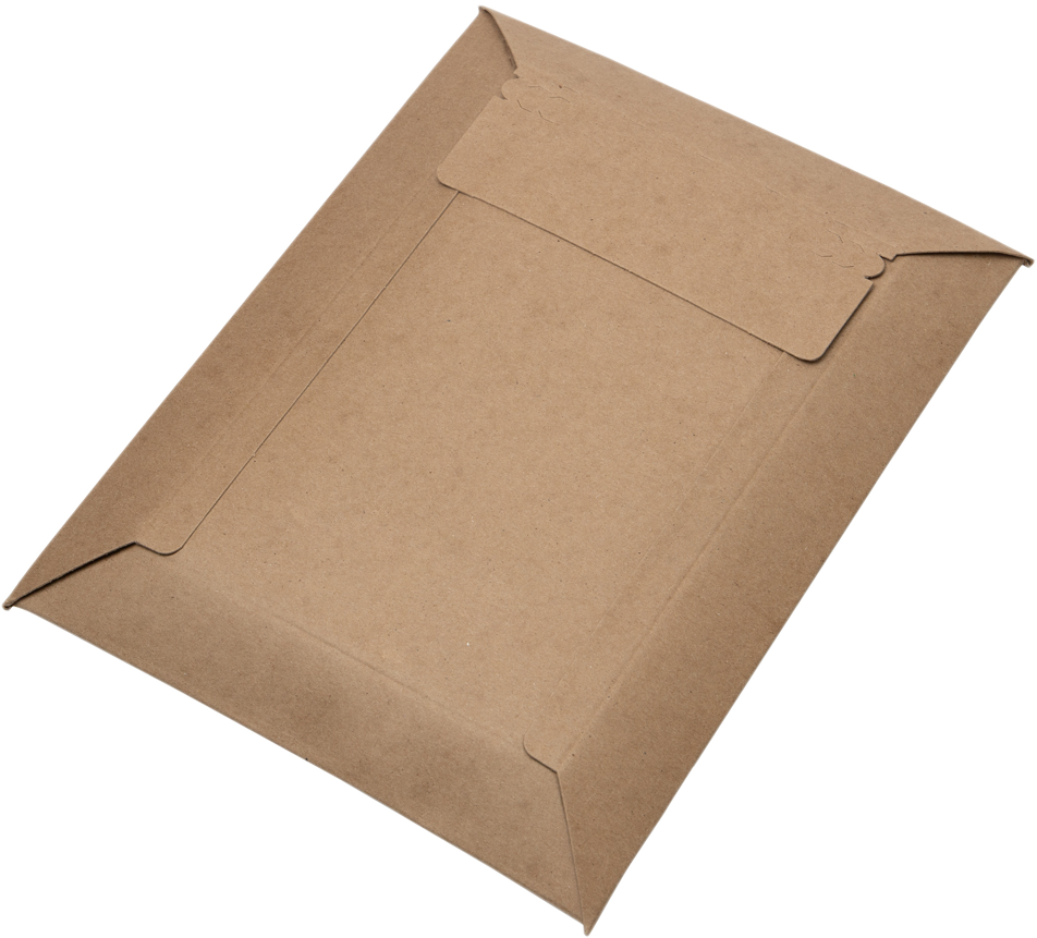 Brown Kraft 130lb 9 3/4 x 12 3/4 Heavy Duty Photo Mailer with Peel & Seal