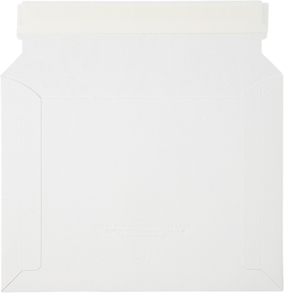 White 14lb 7 3/8 x 9 5/8 Photo Mailer with Peel & Seal