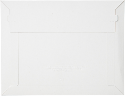 White 14lb 7 3/8 x 9 5/8 Photo Mailer with Peel & Seal