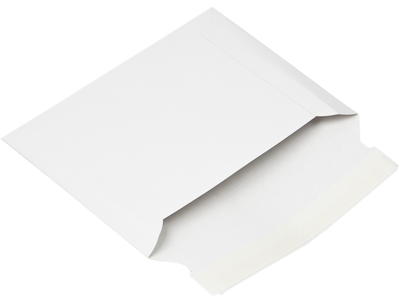 White 14lb 7 3/8 x 9 5/8 Photo Mailer with Peel & Seal