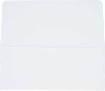 White 28lb Currency Money Envelopes (2 7/8 x 6 1/2)