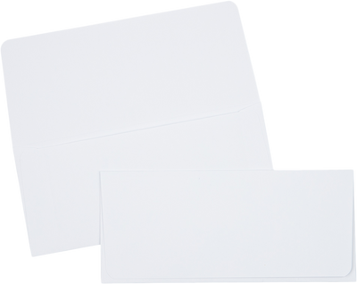 White 28lb Currency Money Envelopes (2 7/8 x 6 1/2)