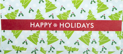 Happy Holidays 28lb Currency Money Envelopes (2 7/8 x 6 1/2)