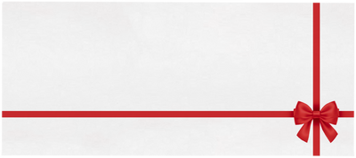 Red Bow 28lb Currency Money Envelopes (2 7/8 x 6 1/2)