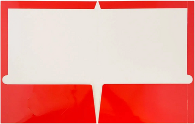 Red Journal Primary Glossy Folders, 1 1/2 Inch Binders, and Red Journal Pack