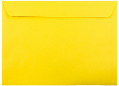 Yellow 24lb 9 x 12 Booklet Envelopes
