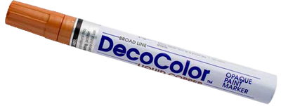 Copper Broad Line Opaque Paint Marker