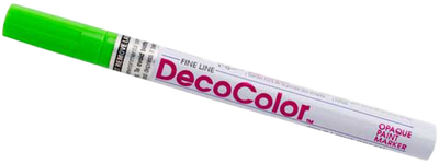 Light Green Fine Line Opaque Paint Markers