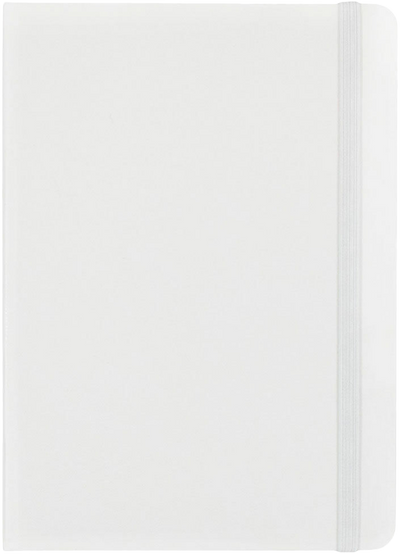 White Medium 5 x 7 Notebooks (100 Lined Pages)