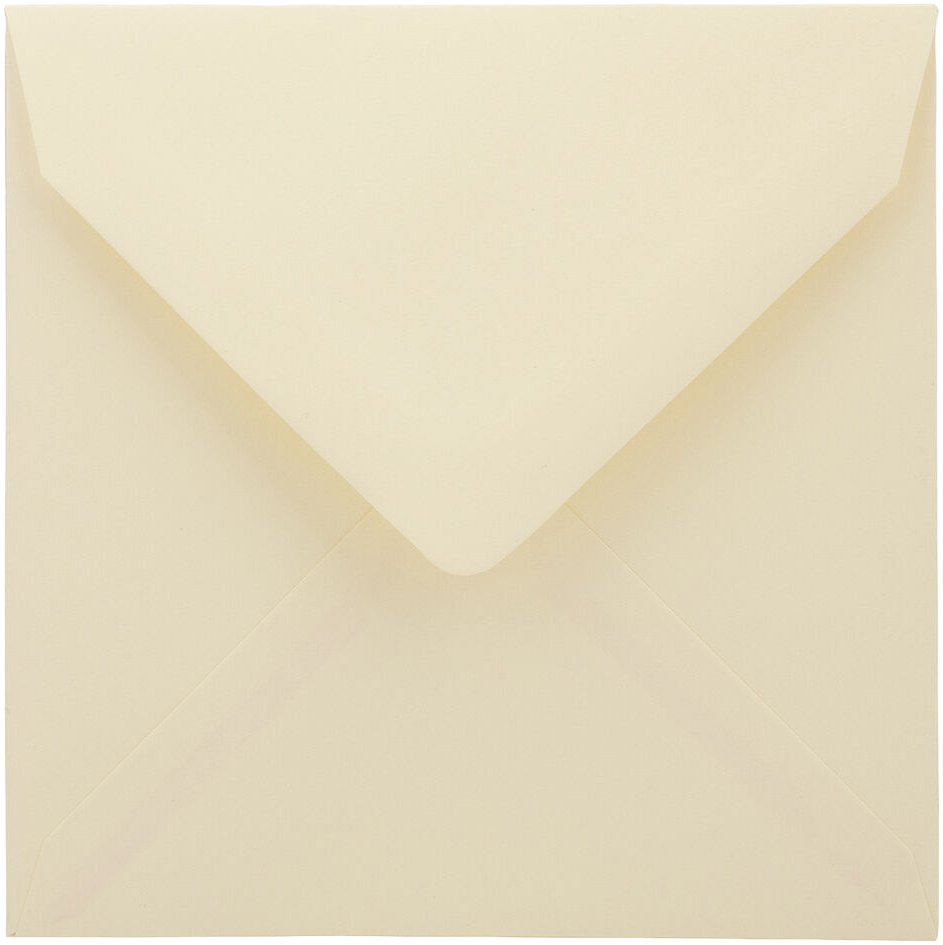Natural 24lb 5 x 5 Square V Flap Envelopes