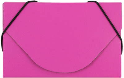 Matte Fuchsia Chipboard Business Card Case - 20 Card Capacity