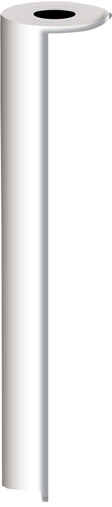 White Matte Bulk Wrapping Paper (834 Sq Ft)