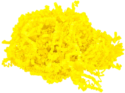 Yellow Crinkle Cut Shred Tissue Paper - 2oz