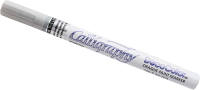 Silver Calligraphy Opaque Paint Marker