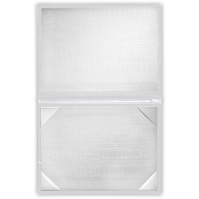 11 1/2 x 14 1/2 Landscape Padded Diploma Covers (Holds 11 x 14 Document) - White