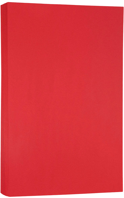 Ruby Red 32lb 8 1/2 x 14 Paper