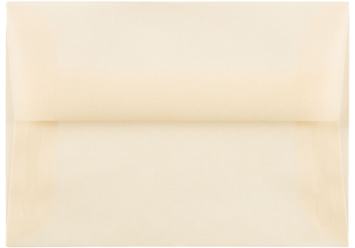 Natural Spring Ochre Translucent 30lb A1 Invitation Envelopes (3 5/8 x 5 1/8)
