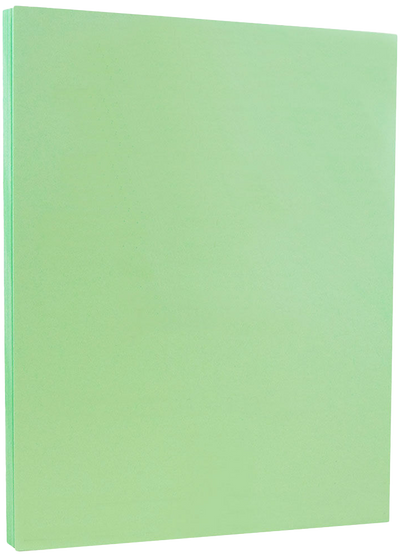 Green Vellum 65lb 8 1/2 x 11 Cardstock