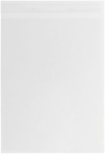 Clear 1.6mil 11 1/4 x 14 1/4 Cello Envelopes with Peel & Seal