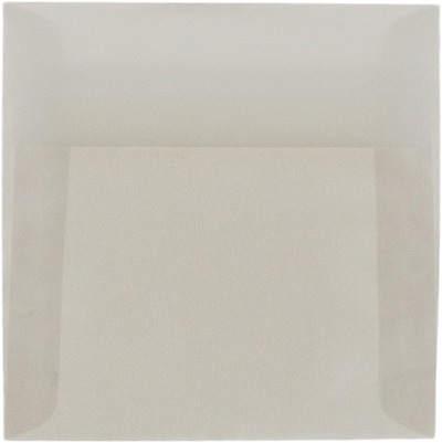 Platinum Translucent 30lb 6 x 6 Square Envelopes