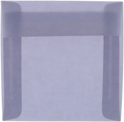 Wisteria Purple Translucent 30lb 5 1/2 x 5 1/2 Square Envelopes