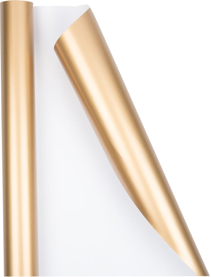 Gold Matte Wrapping Paper (25 Sq Ft)