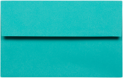 Sea Blue 24lb A10 Invitation Envelopes (6 x 9 1/2)