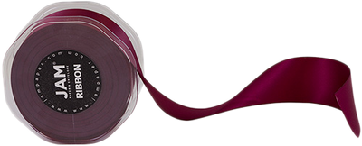 Burgundy Satin 1 1/2 Inch x 25 Yards Ribbon