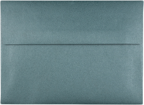 Malachite Green Metallic 32lb A7 Invitation Envelopes (5 1/4 x 7 1/4)