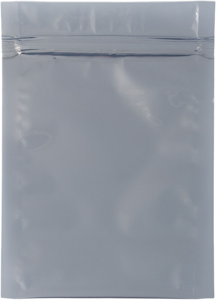 Clear Foil 32lb 4 x 6 Open End Envelopes with Zip Lock