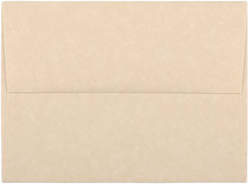 Brown Parchment 24lb A2 Invitation Envelopes (4 3/8 x 5 3/4)