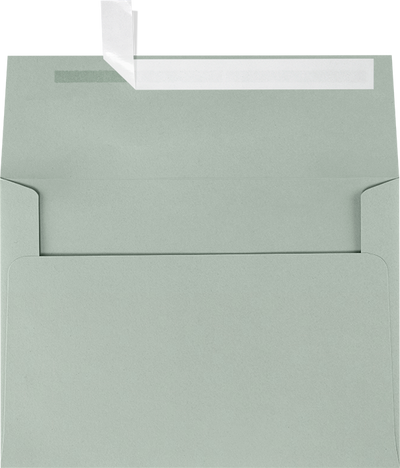Slate Gray 28lb A7 Invitation Envelopes (5 1/4 x 7 1/4) with Peel & Seal