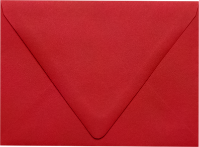 Red 32lb A6 Contour Flap Envelopes (4 3/4 x 6 1/2)